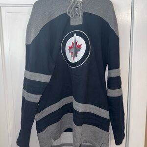 NHL Black and Gray Hockey Jersey
